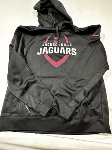 Nike Hoodie Herren Große L Schwarz Pink Jacksonville Jaguars NFL Cancer - Bild 1 von 10