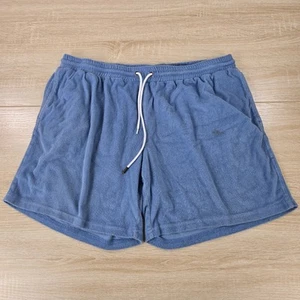 Men's 2XL Dandy Del Mar The Tropez Short Blue Elastic Drawstring Pocket Shorts - Picture 1 of 8