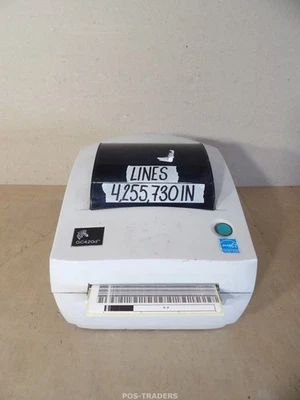 Zebra GC420D stampante termica per etichette con codici a barre parallela USB... - Immagine 1 di 4