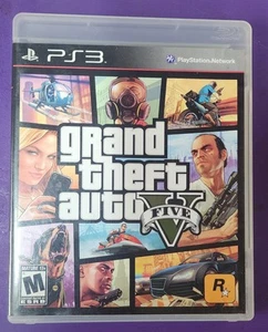Sony PlayStation 3 PS3 - Grand Theft Auto V 5 GTA V - Komplett mit Handbuch & Karte - Bild 1 von 6