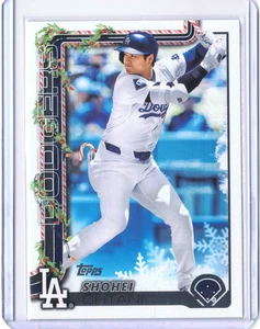 2025 Topps Holiday Shohei Ohtani Photo Variation Candy Cane #H200 - Picture 1 of 2