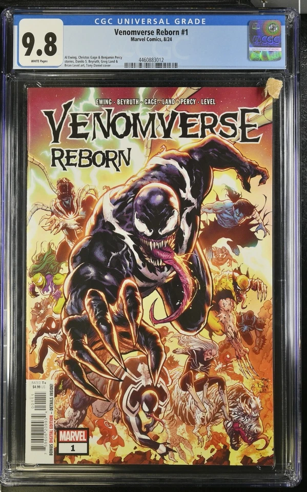 Venomverse Reborn #1 CGC 9.8 1st Appearance of Playstation Universe Venom 2024 - Image 1 of 3