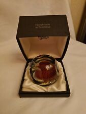 Limited Edition Selkirk 'Rockpool' Paperweight 1989 72/500 Boxed