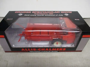 Allis Chalmers Model 281 Toy Manure Spreader "2022 Orange Spec" 1/16 Scale, NIB - Picture 1 of 6