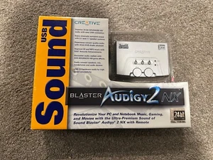 Creative Sound Blaster Audigy 2 NX USB (Model SB0300) OPEN BOX - Picture 1 of 3