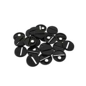 Bases de plástico Wargaming ranura redonda de 25 mm + imán para miniaturas de mesa, AOS - Imagen 1 de 4