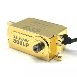 Reef's RC RAW800LP Brass Edition, Programmable, Brushless Low Profile Servo - Picture 1 of 5