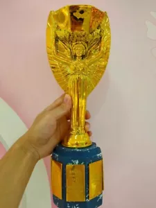 Taglia intera 36 cm1:1 The champion Jules Rimet Trophy Cup The World Cup Soccer Award - Foto 1 di 6