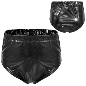 Kids Girls Shorts Dance Briefs Competition Costume Dancewear Underpants Shiny - Picture 1 of 62