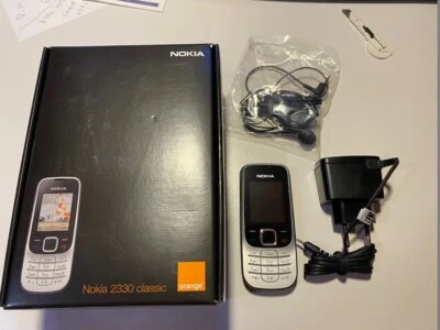 Nokia 2330 - Black - New -  🆕 - Network Unlocked 🔓-100% Original - Bild 1 von 3