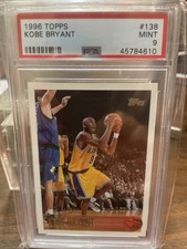 1996 TOPPS Kobe Bryant #138 RC PSA 9 🔥🔥