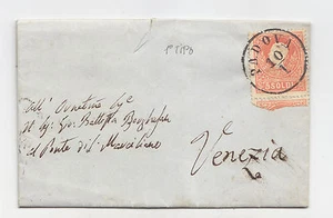 R993-LOMB.VENETO-5 SOLDI 1°TIPO DA PADOVA A VENEZIA - Imagen 1 de 1
