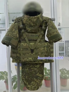 Chaleco táctico portador de placas militar molle chaleco cuerpo traje protegido completo - Imagen 1 de 19