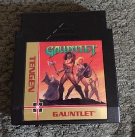 Gauntlet (Nintendo Entertainment System NES, 1987) Gray Cart Tengen / Tested 
