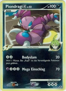Pokemon Card Rise Of The Rivals No. 17/111 Piondragi Reverse Holo German - Picture 1 of 1