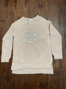No Boundaries Girls Cute Kitty Cat Pink Sweater Sz: Small - Picture 1 of 6