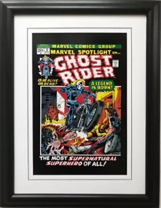 Póster de cómic enmarcado #5 de Marvel ""Ghost Rider- A Legend Is Born - Imagen 1 de 3