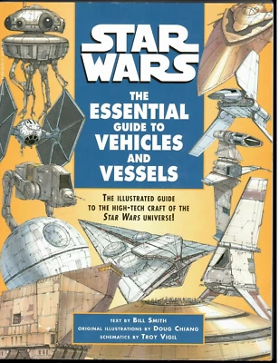 Star Wars: Essential Guide to Vehicles & Vessels (Scholastic, 1998) Foto 1 de 4