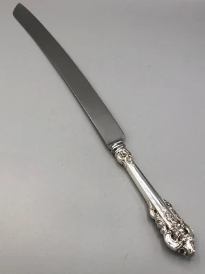 Cuchillo grande para pasteles de plata de ley Grande Baroque de Wallace 16,5" Foto 1 de 3