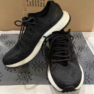Adidas PureBoost Triple Grey Sz 12 - Picture 1 of 7