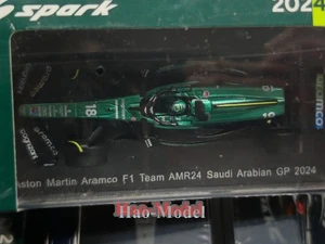 Spark 1/64 F1 AstonMartin AMR24 2024 Stalsat Station Resin Diecast Model Car Toy - Picture 1 of 10