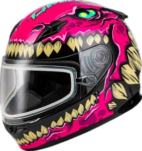 Gmax Youth GM-49Y Drax Snow Pink Helmet - Picture 1 of 13