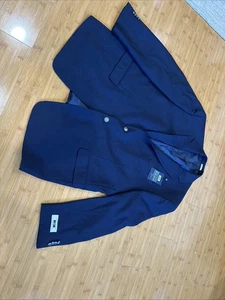 Joseph Abboud Heritage Marine Wollblazer 50R Reda Stoff Neu mit Etikett - Bild 1 von 12