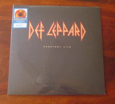 Def Leppard. Greatest Hits. NEW SEALED Orange & Yellow Colored Vinyl LP - Image 1 of 3