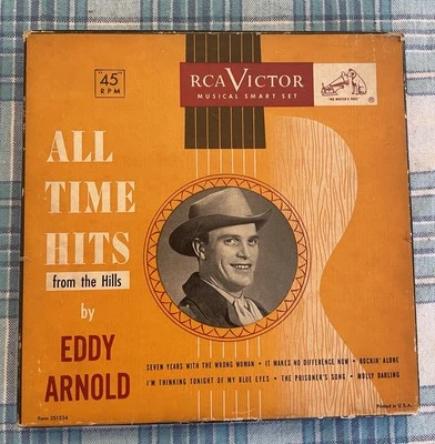 Eddy Arnold All Time Hits from the Hills - 45 RPM 3-Record Box Set - RCA. - Image 1 of 4