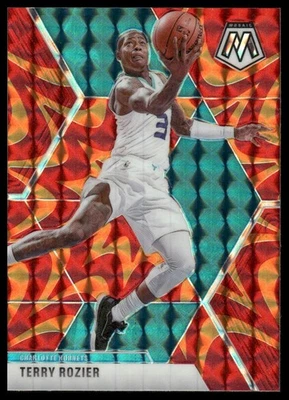 2019-20 Panini Mosaic #72 Terry Rozier Reactive Orange Charlotte Hornets - Image 1 of 2
