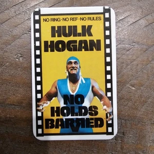 Vintage WWF wwe Hulk Hogan (as Rip) No Holds Barred 1989 Pin New Line Cinema - Picture 1 of 3