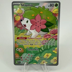 Shaymin 185/182 Illustration Rare Pokémon 151 Full Art Holo NM - Bild 1 von 6