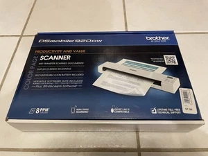 Scanner sans fil Brother DS-920DW duplex page couleur mobile boîte ouverte - Photo 1/3