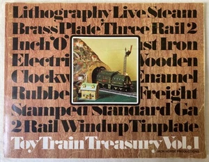 Toy Train Treasury Volume 1: The Vickers Collection, 1974 model railroad guide - Picture 1 of 3