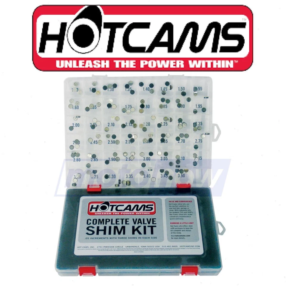 Hot Cams 9.48mm Complete Valve Shim Kit for 2014 Yamaha XTZ1200 Super Tenere ik - Изображение 1 из 4