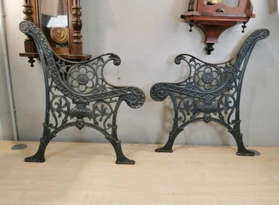 Gusseisen Gartenbank Gestell - Bild 1 von 4