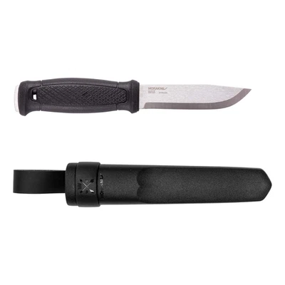 Morakniv Garberg 4.3 英寸全唐不锈钢固定刀片刀 - 黑色 — 第 1/4 张图片