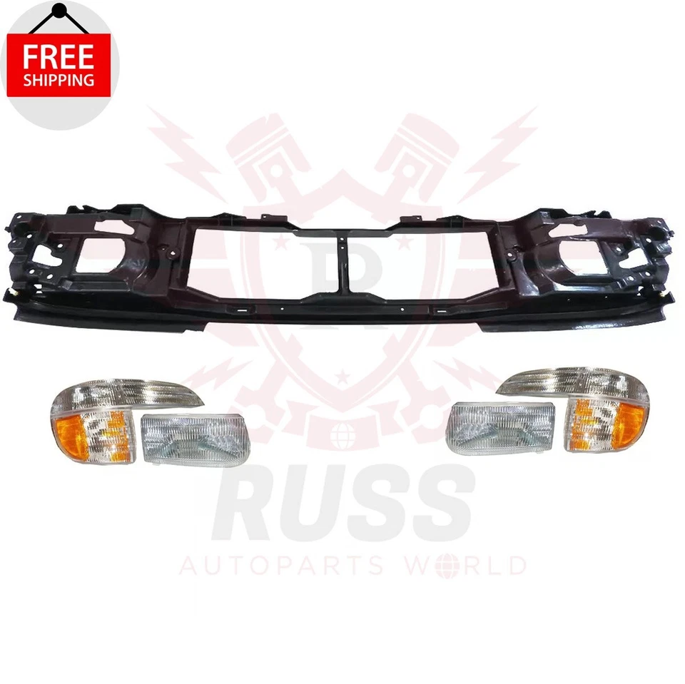 New Front Header Panel Headlight Corner Light 5Pcs Fits 1997-2001 Ford Explorer - Image 1 of 4