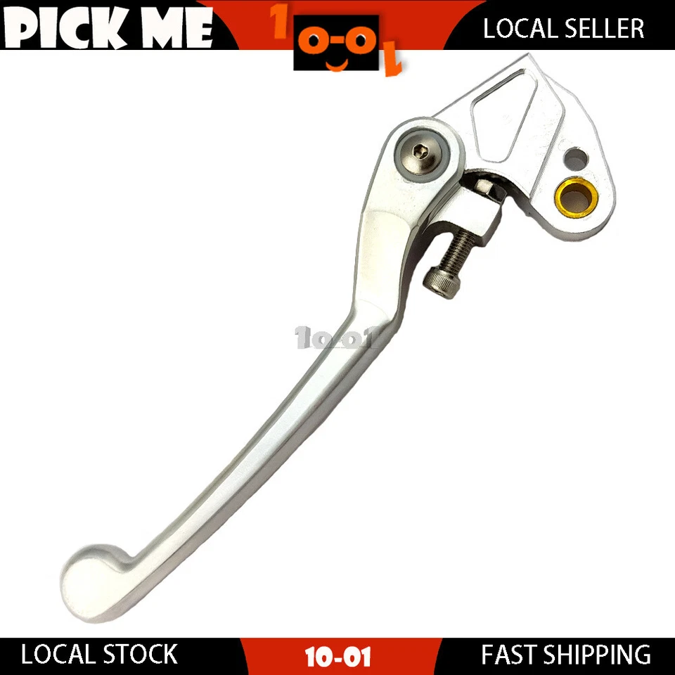 CNC MILLED L/H Front Clutch Lever For KAWASAKI KX250 1990-1997 1998 1999 2000 - Imagem 1 de 1