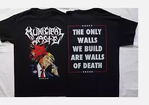 Municipal Waste Dump Donald Trump 2 SIDES black T-shirt S to 45Xl - Picture 1 of 6