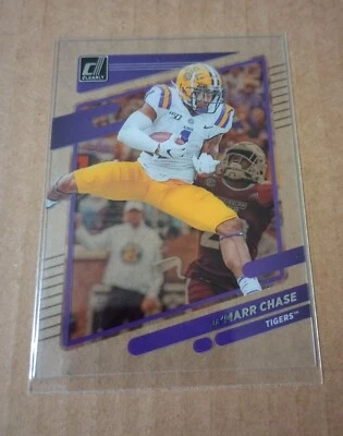 2022 Panini Chronicles Ja'Marr Chase Clearly Donruss - Image 1 of 2