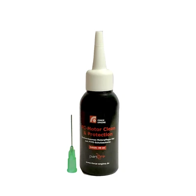Motorpflegeöl RC-Motor Clean und Protection PTFE 50 ml FORCE Engine by partCore - Bild 1 von 3