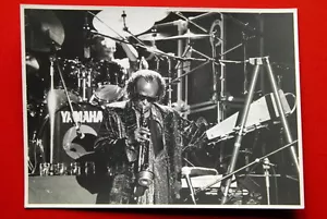 MILES DAVIS ORIGINAL UNIQUE PHOTOGRAPH BELGRADE 1986 JAZZ TRUMPET VERY RARE 2 - Picture 1 of 1