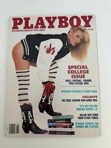 Play Boy Magazine October 1988 Shannon Long & College Issue LN - Foto 1 di 1
