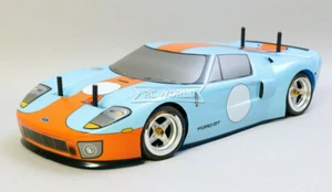 HPI 1/10 RC Car BODY Shell FORD GT40 -PRE-PAINTED- #120246 - Picture 1 of 7