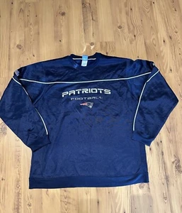 Retro NFL New England Patriots Crewneck Sweater - Picture 1 of 8