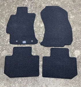 NEW Genuine OEM 2014-2018 Subaru Forester 4-piece Floor Mats Black J501SSG301 - Picture 1 of 10
