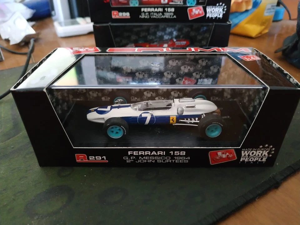 BRUMM  1:43 F1 FERRARI 158 G.P. MESSICO 1964 #7 SURTEES  - Immagine 1 di 1