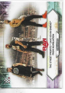 2021 Topps WWE The Street Profits Save Kevin Owens Card - Picture 1 of 1