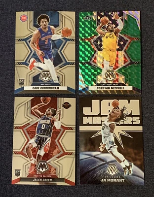 BUY 4, GET 3!🔥🏀2021-22 MOSAIC Basketball w/ 🟢Green Mosaic (+New 05/13) Cade! - Image 1 of 2